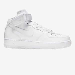 Nike Classic White Mid-Top Sneakers